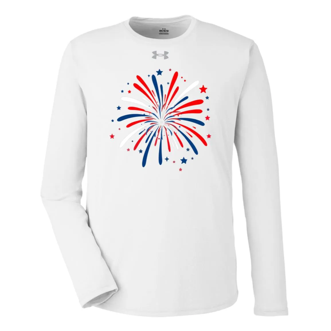 4th of July Firework -- Under Armour Team Tech Long Sleeve Tee