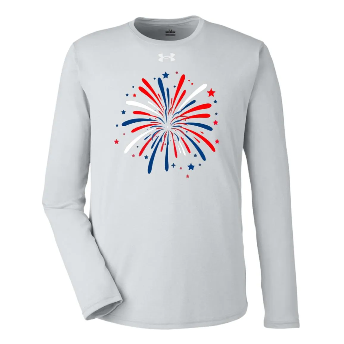 4th of July Firework -- Under Armour Team Tech Long Sleeve Tee