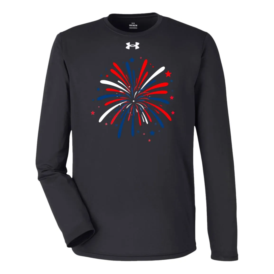 4th of July Firework -- Under Armour Team Tech Long Sleeve Tee