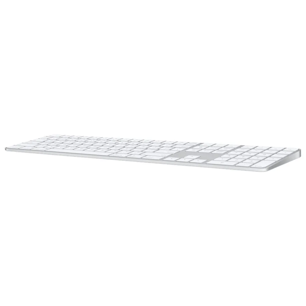 Apple Magic Keyboard with Touch ID and Numeric Keypad - US English - White Keys