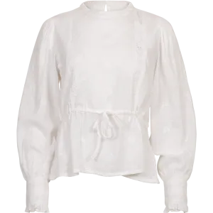 Catalina Blouse - White