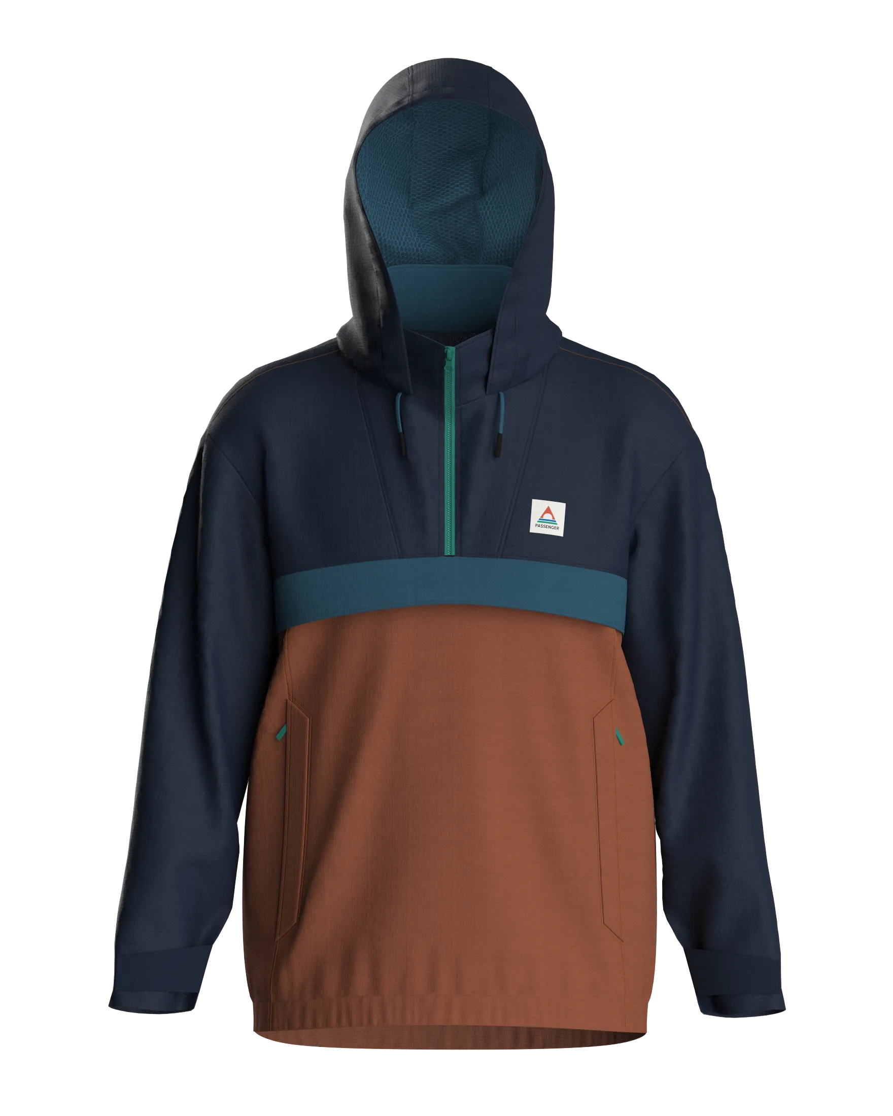 Diablo Recycled Waterproof Anorak - Rich Navy