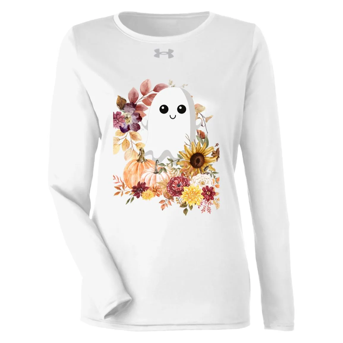 Fall Ghost -- Under Armour Womens' Team Tech Long Sleeve Tee