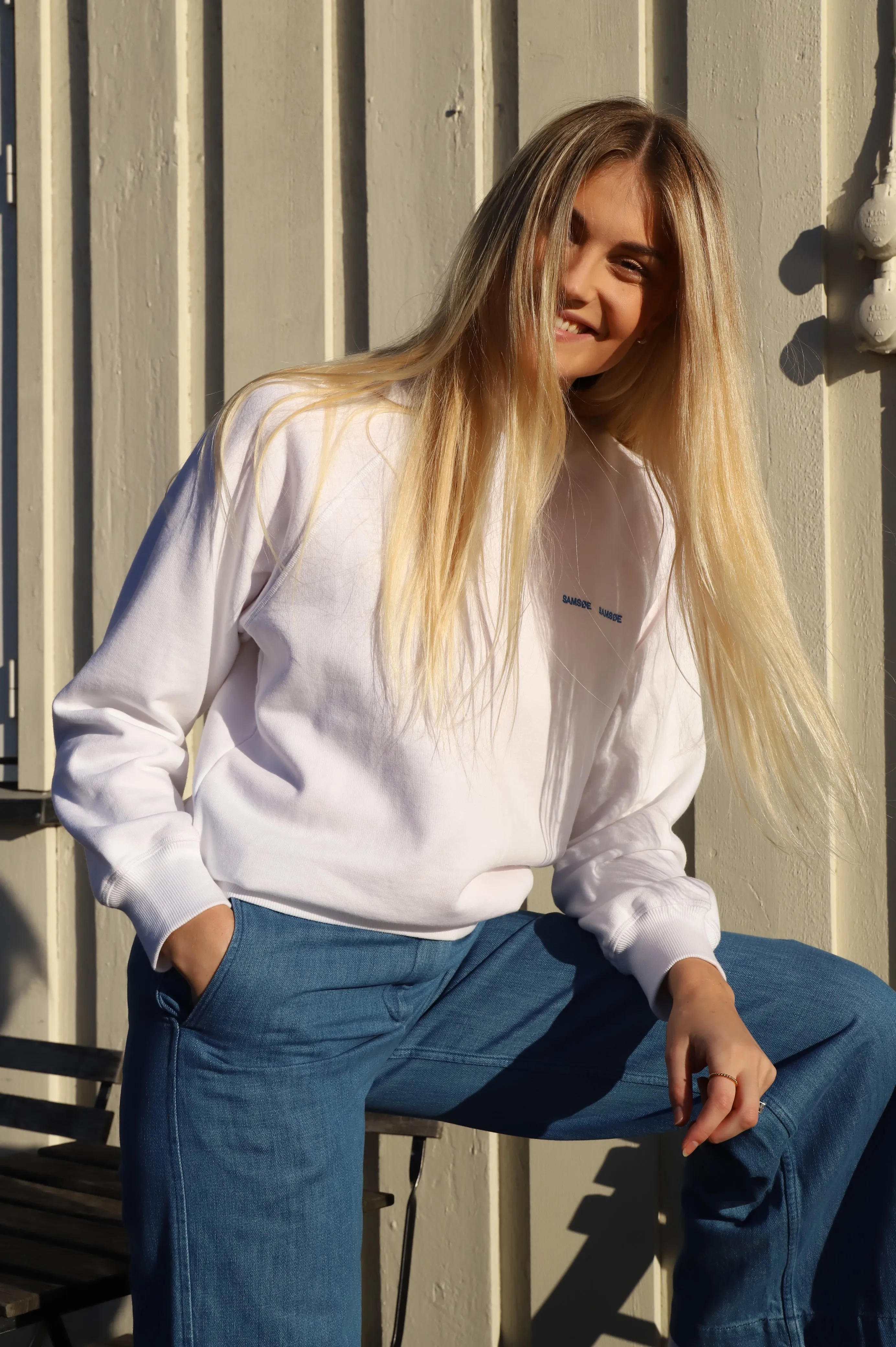 Gitta Crew Neck 10902 - White