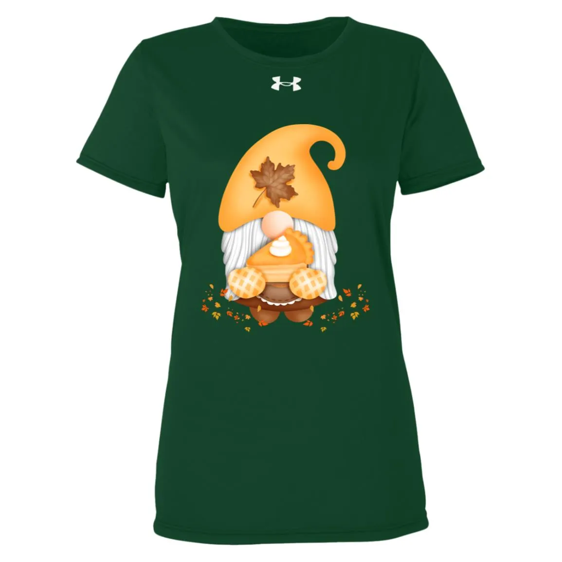 Gnome Pumpkin Pie 1376847 Under Armour Womens Team Tech Tee