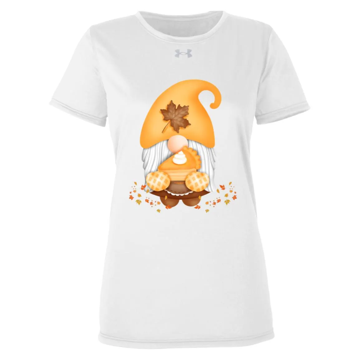 Gnome Pumpkin Pie 1376847 Under Armour Womens Team Tech Tee