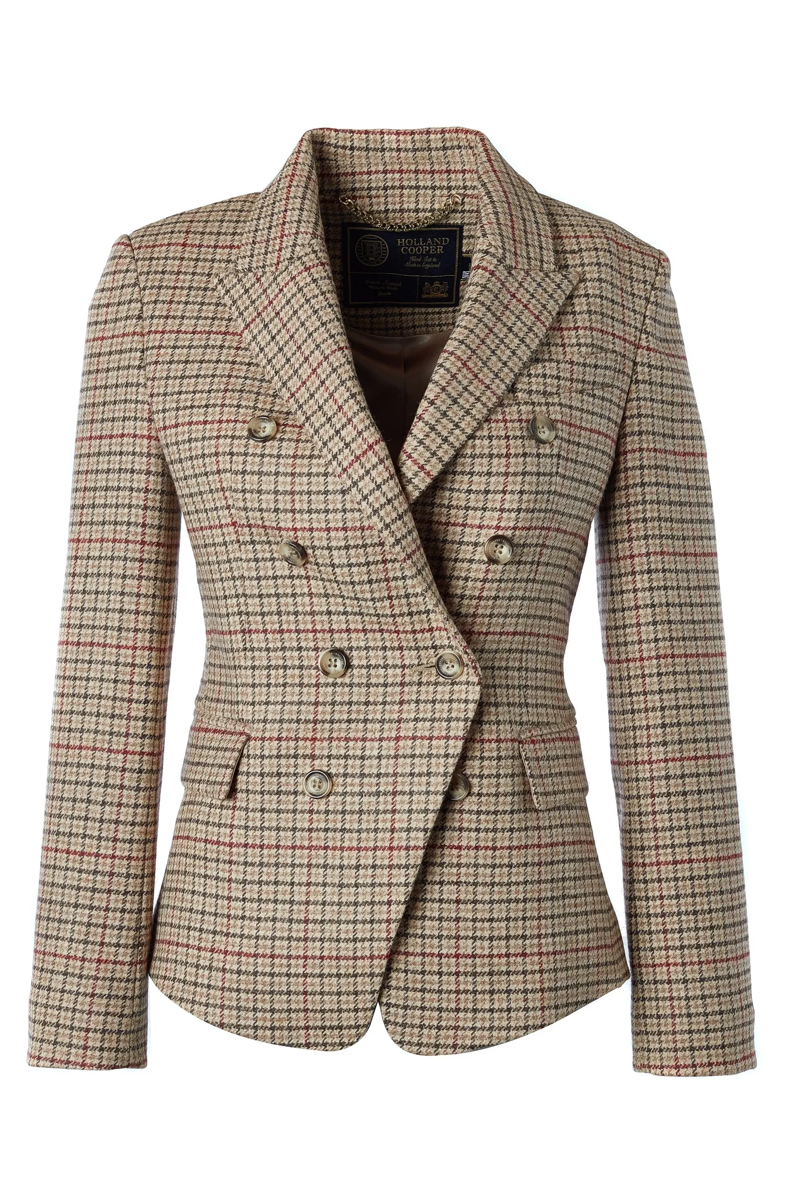 Heritage Knightsbridge Blazer (Charlton Tweed Horn Button)