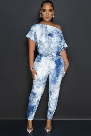 JD317 Graphic Casual Jumpsuits