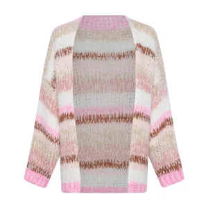 Jolee Knit Cardigan - Oakleigh Rose Stripe