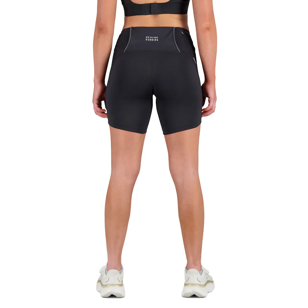 New Balance - Women's Impact Run Fitted Shorts (WS21272 BK)