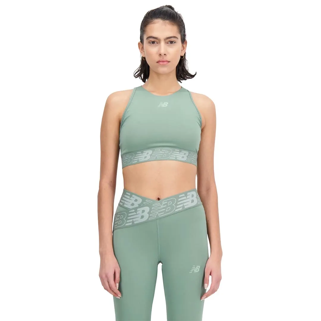 New Balance - Women's Relentless Crop Bra (WB31175 DKJ)