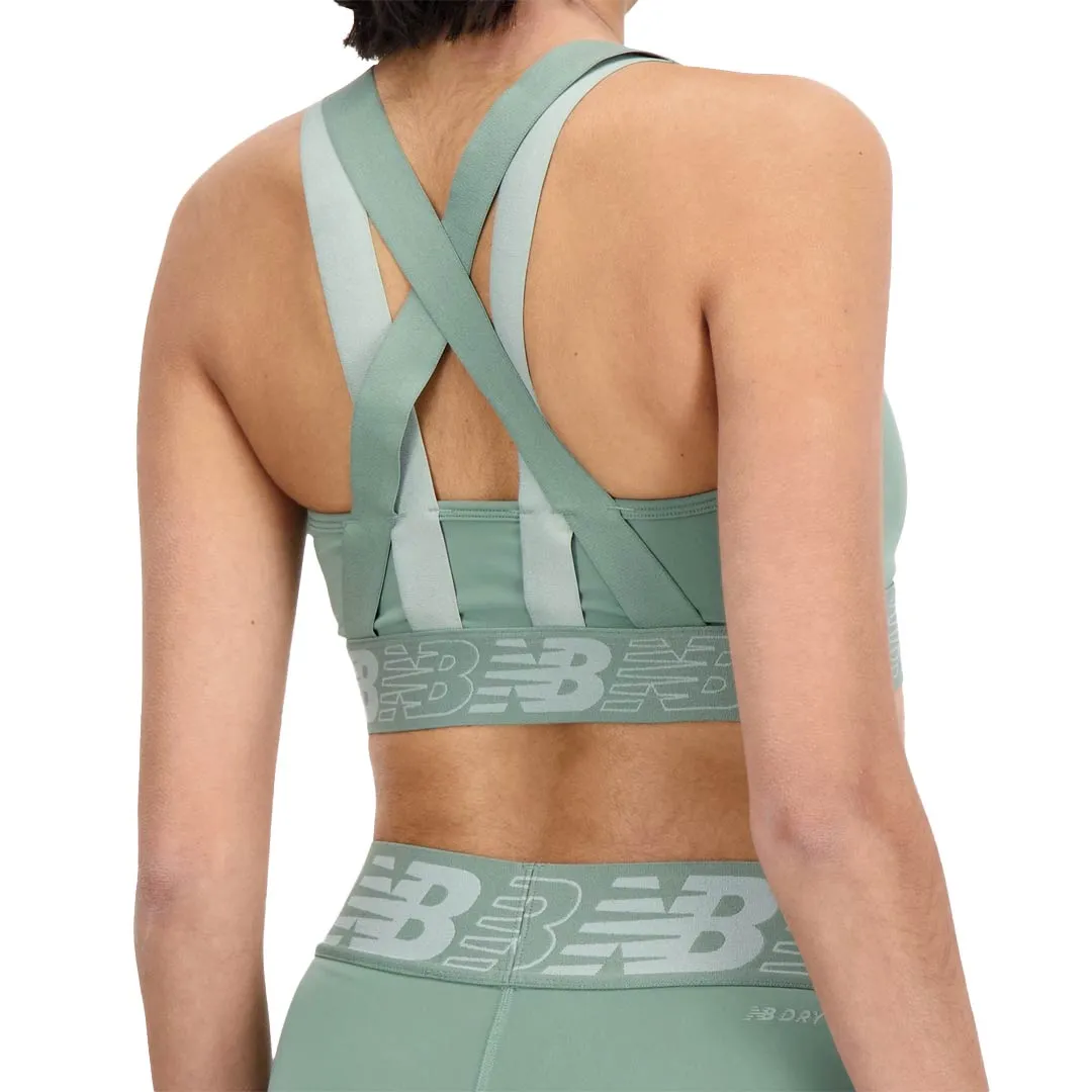 New Balance - Women's Relentless Crop Bra (WB31175 DKJ)