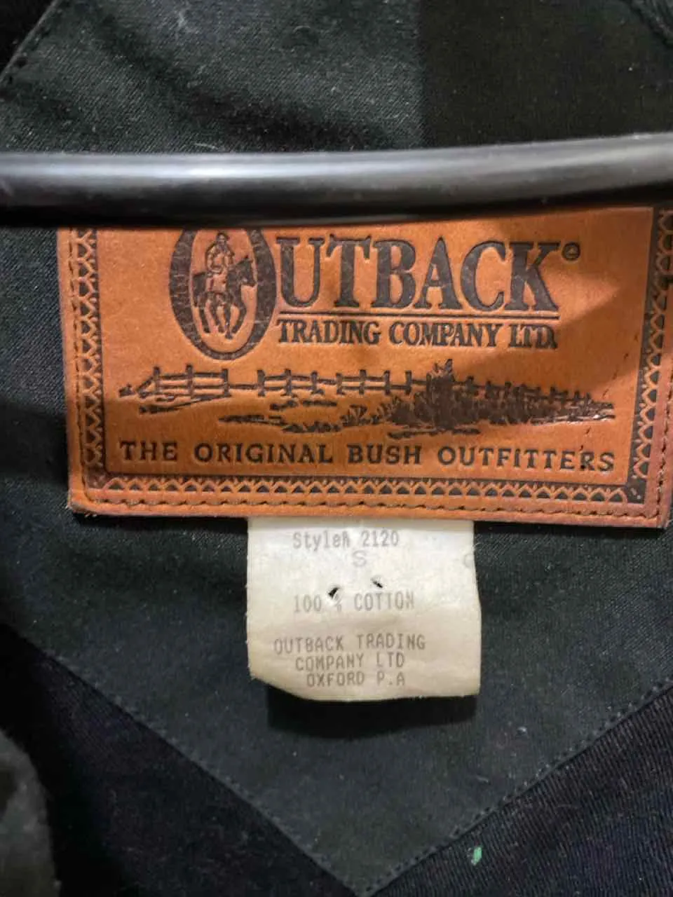 Outback Oilskin Duster Jacket Women's S