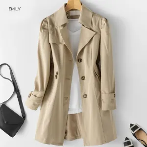 Rachel™ Stylish Windbreaker Trenchcoat