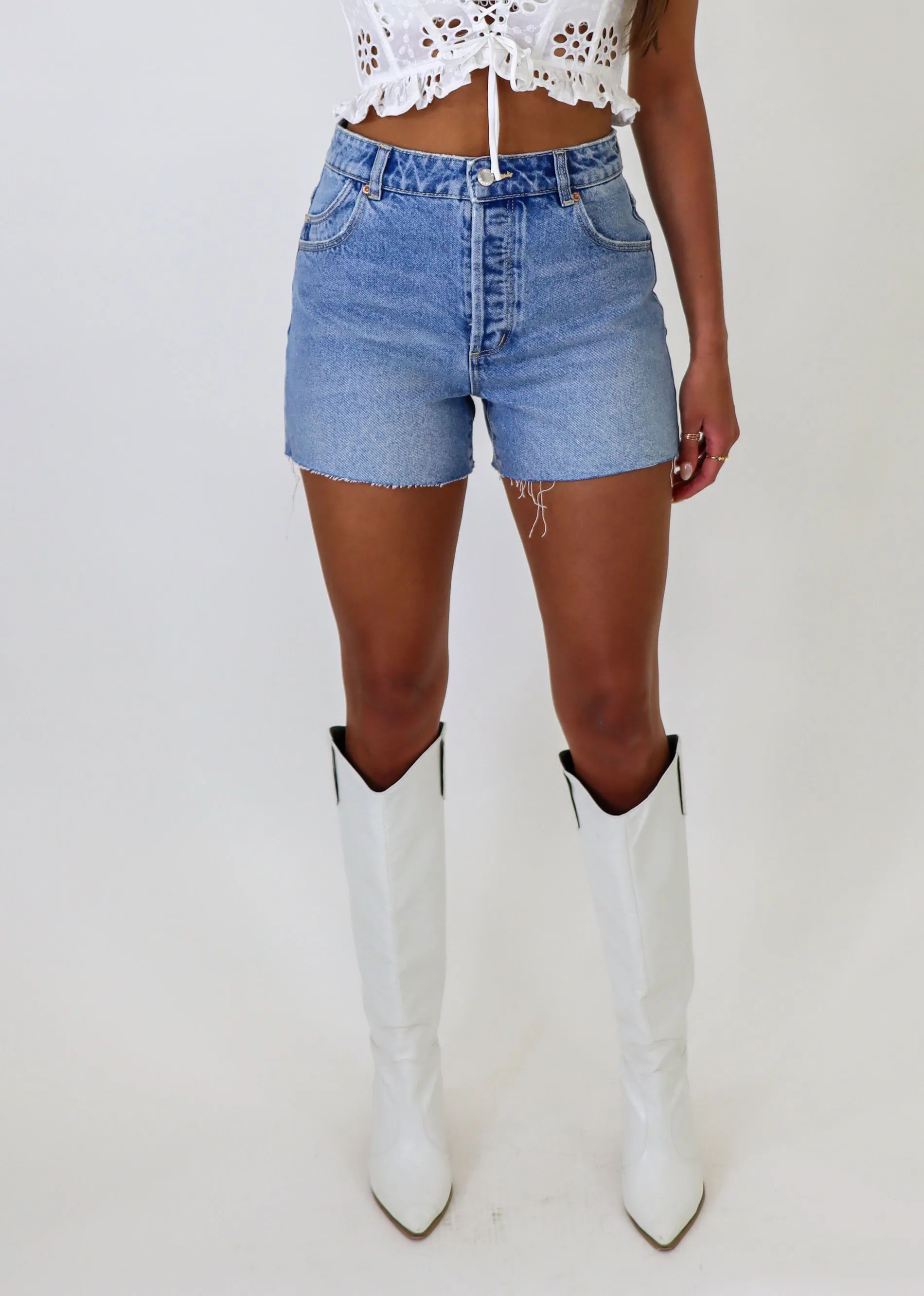 Rollas Now You Do Denim Shorts ★ Medium Wash