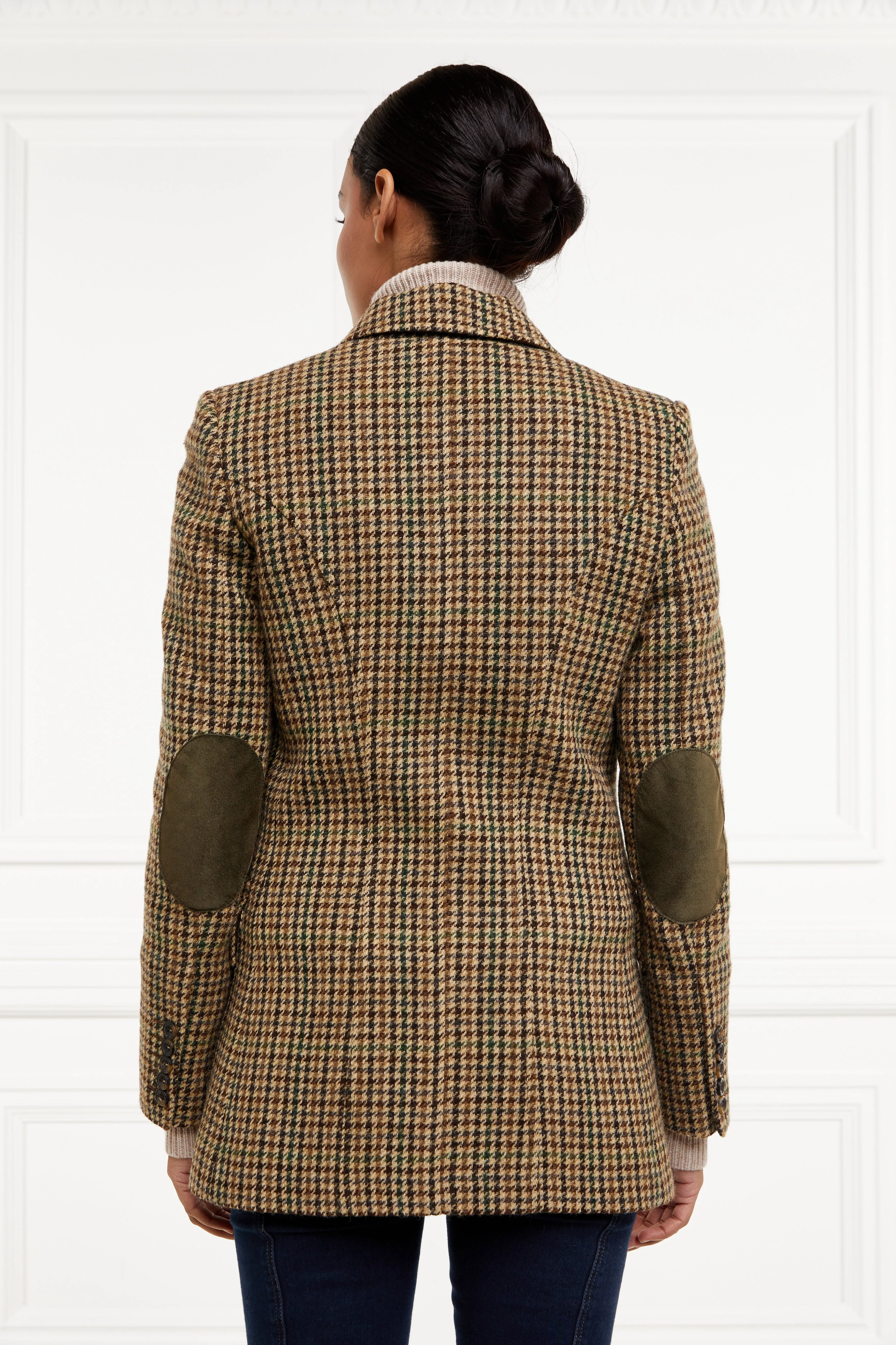 Single Breasted Field Blazer (Hailes Green Tweed)