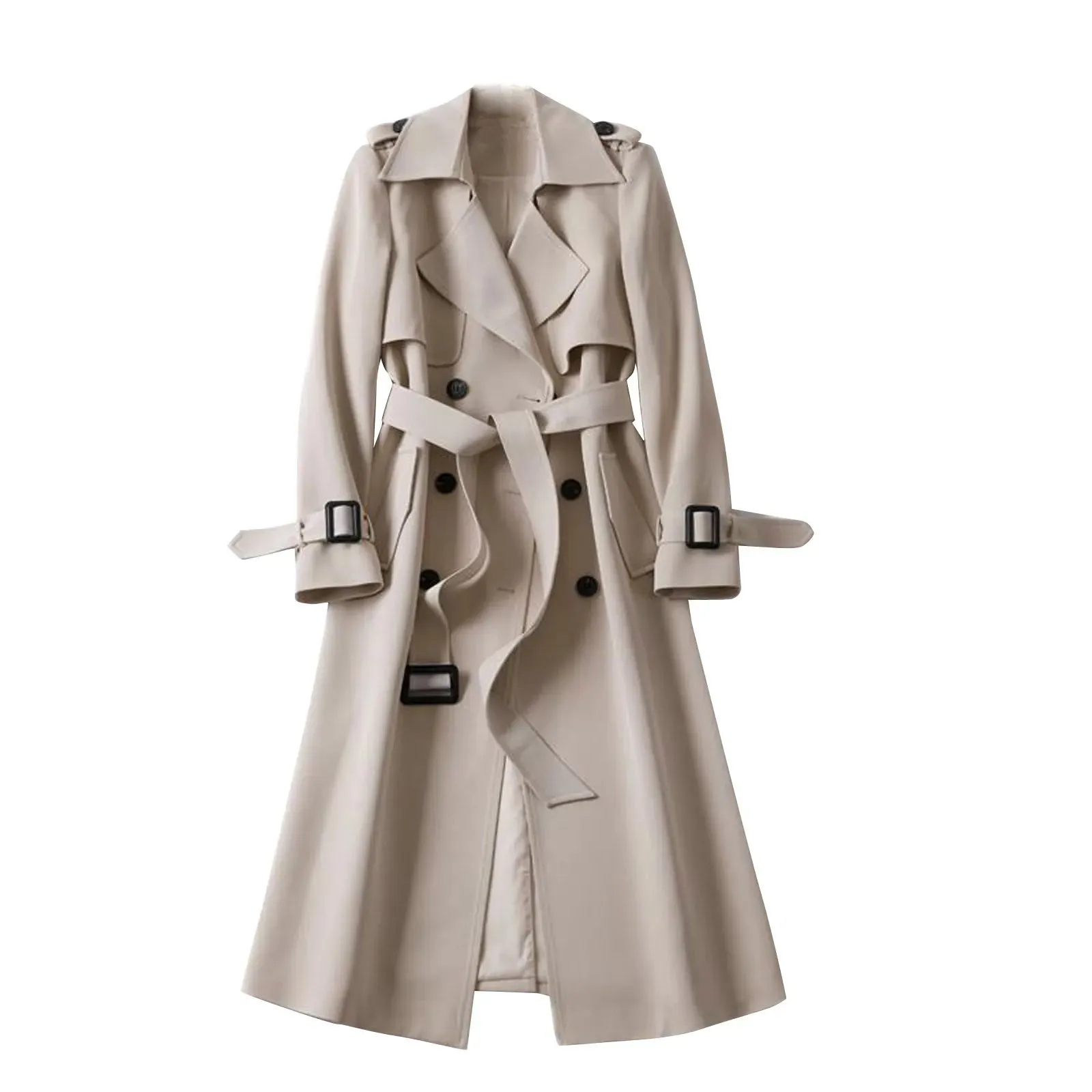 Trenchcoat Slim-Fit England Style Windbreaker Coats