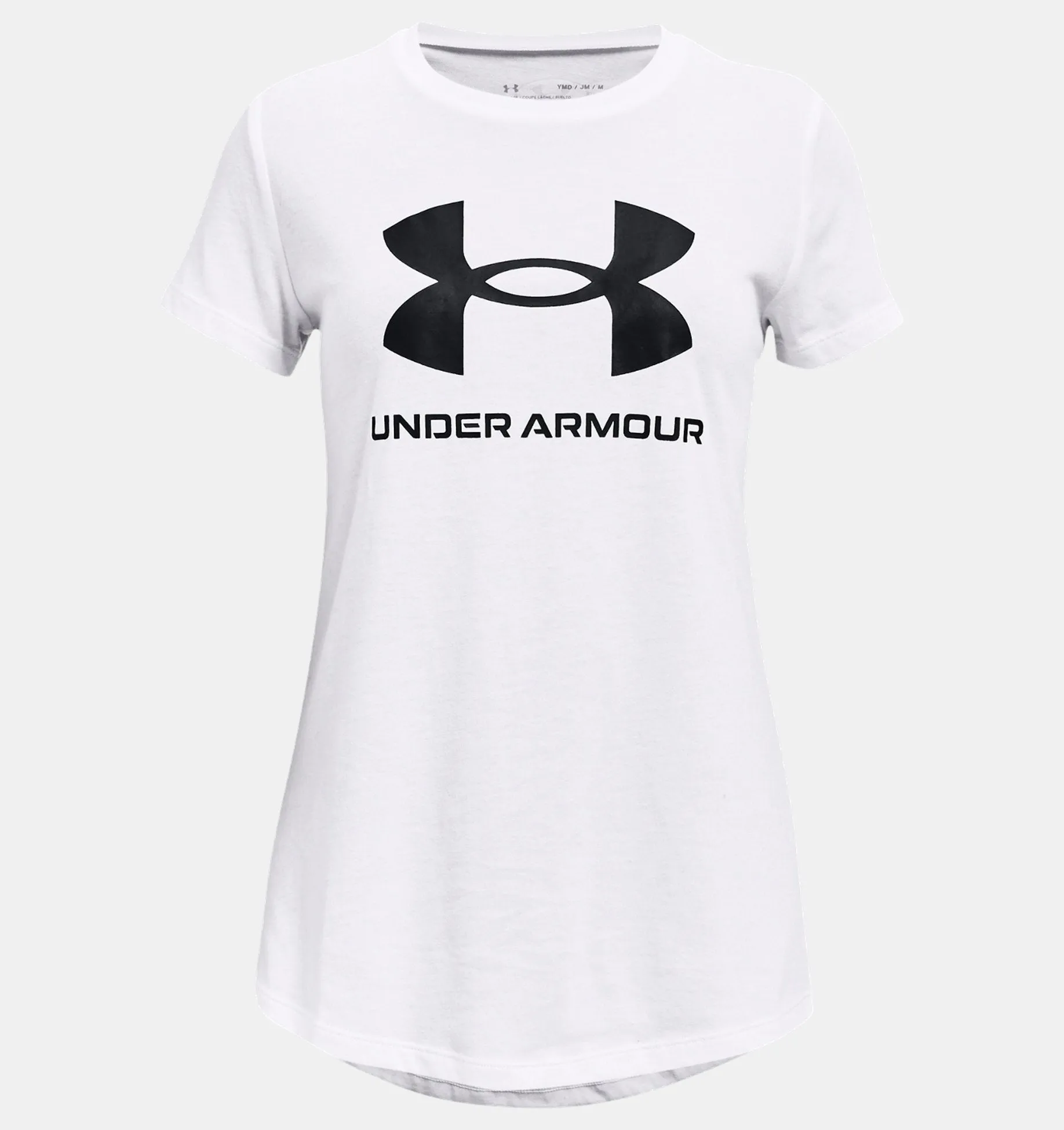 UNDER ARMOUR GIRLS UA SPORTSTYLE GRAPHIC SHORT SLEEVE TEE