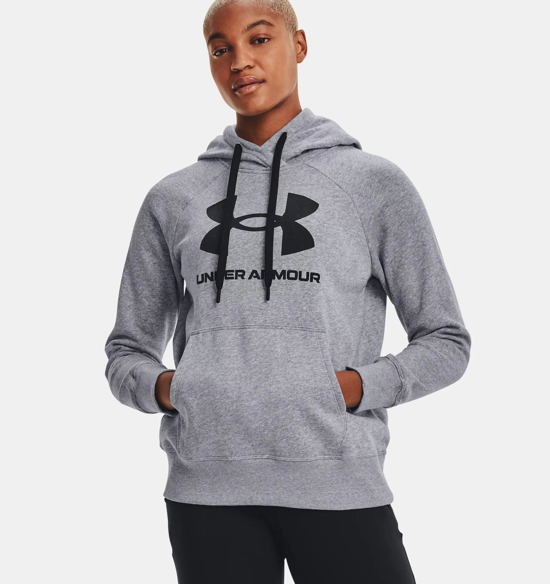 UNDER ARMOUR WOMEN'S UA RIVAL FLEECE LOGO HOODIE