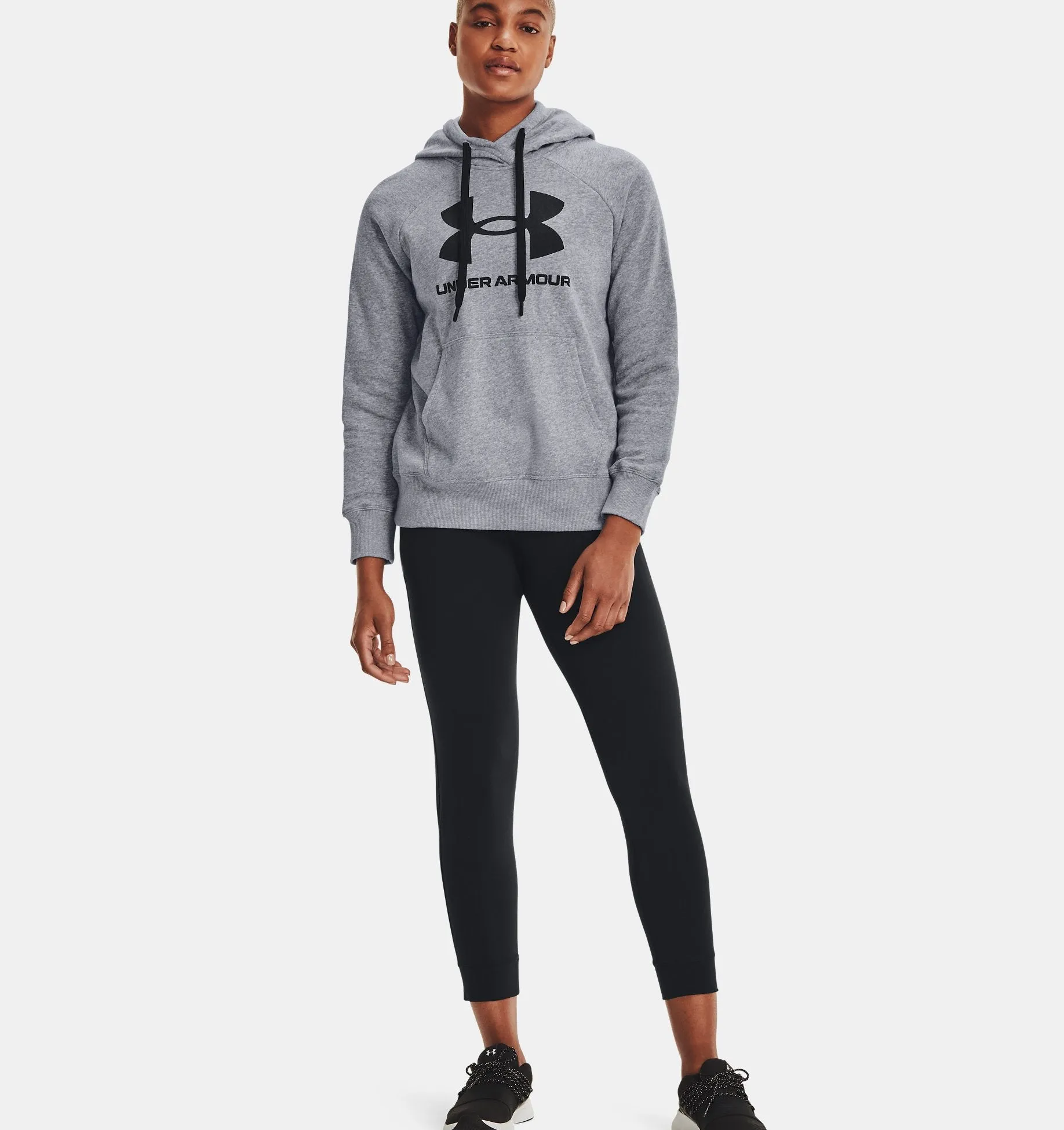 UNDER ARMOUR WOMEN'S UA RIVAL FLEECE LOGO HOODIE